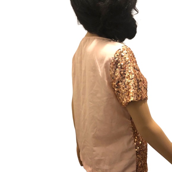 Rose gold sequin top - Picture 11 of 11